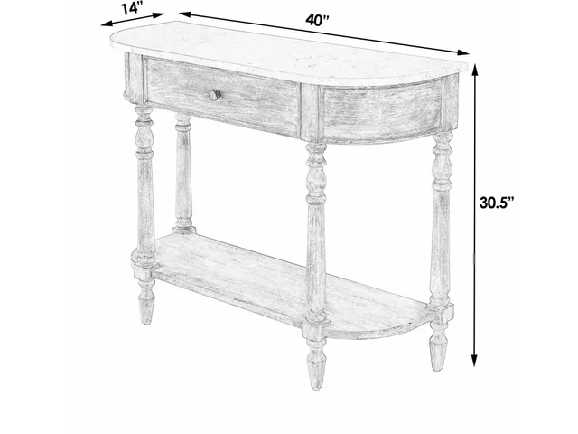 Danielle Console Table - Alternative View