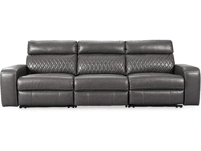 Samperstone 3-Piece Power Reclining Sectional Sofa