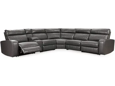 Samperstone 6-Piece Power Reclining Sectional