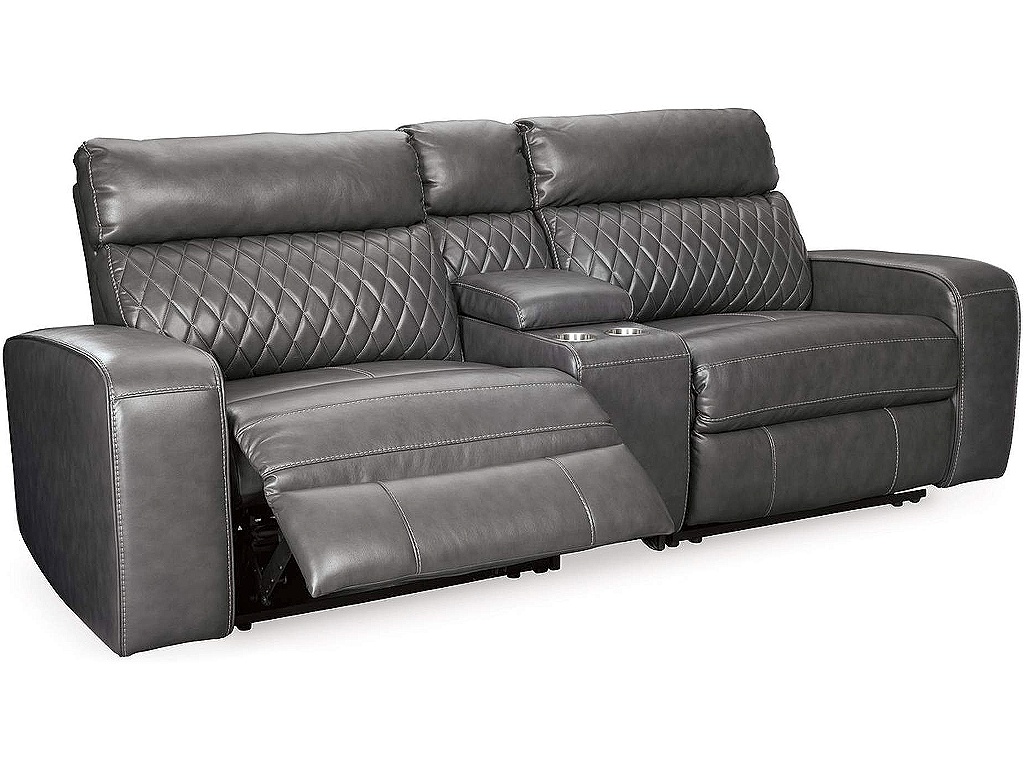 Samperstone 3-Piece Power Reclining Sectional Loveseat - main image