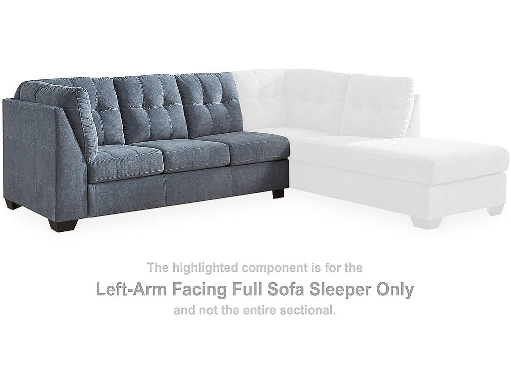 Marleton Left-Arm Facing Full Sofa Sleeper - image 1