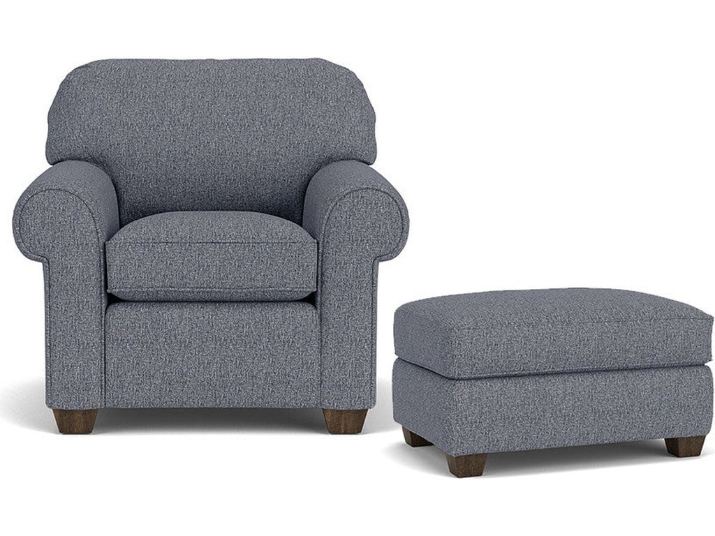 Thornton Fabric Ottoman - image 4