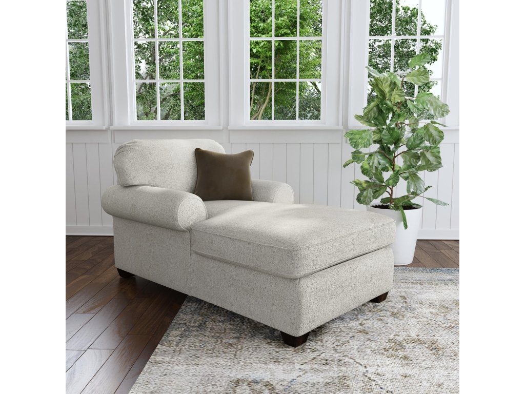 Thornton Fabric Chaise Lounge - image 1