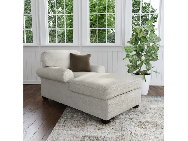 Thornton Fabric Chaise Lounge - Alternative View