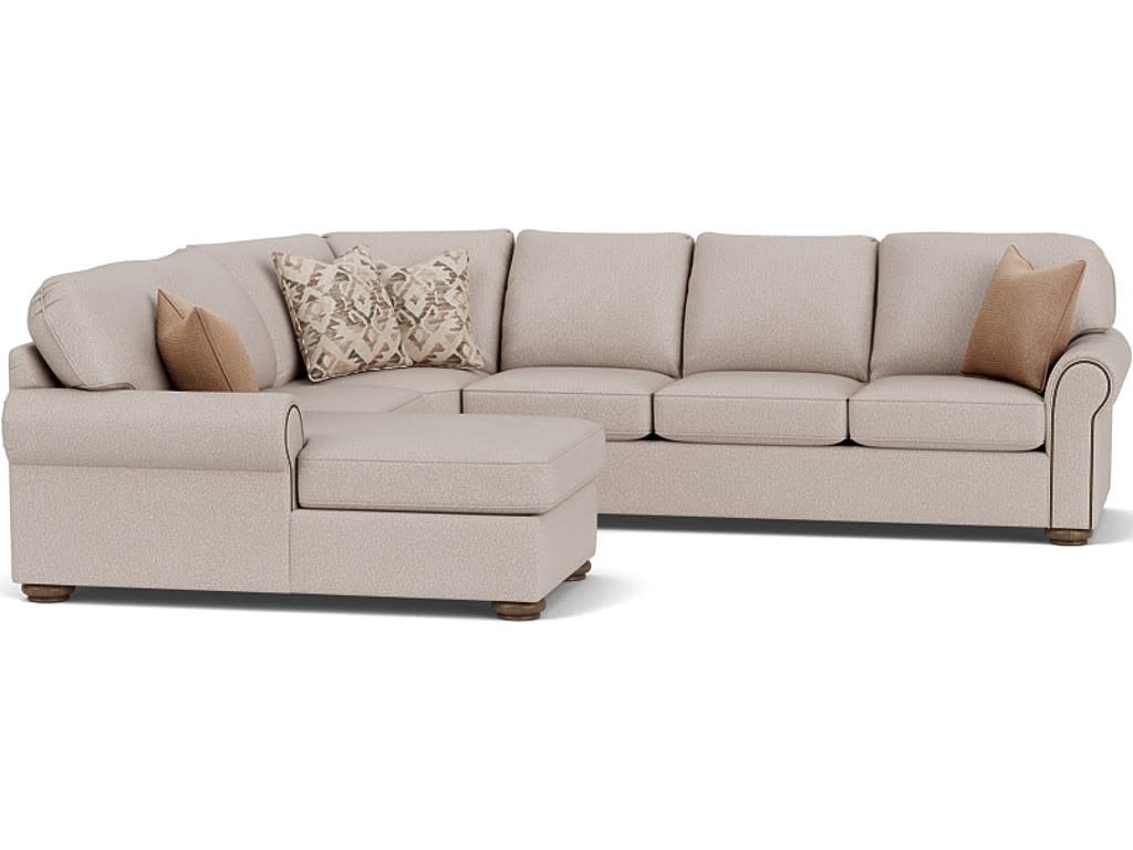 Preston Fabric Sectional - image 1
