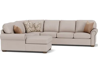 Preston Fabric Sectional - Alternative View