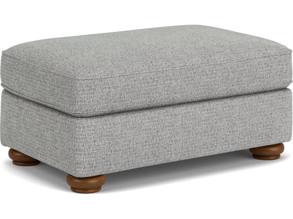Preston Fabric Cocktail Ottoman - main image