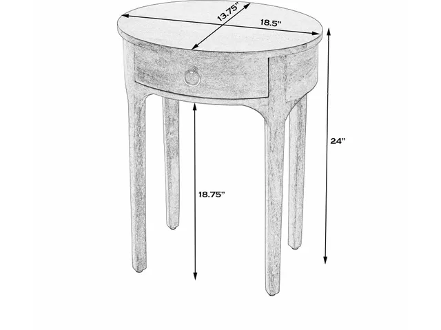 Alinia End Table - Alternative View