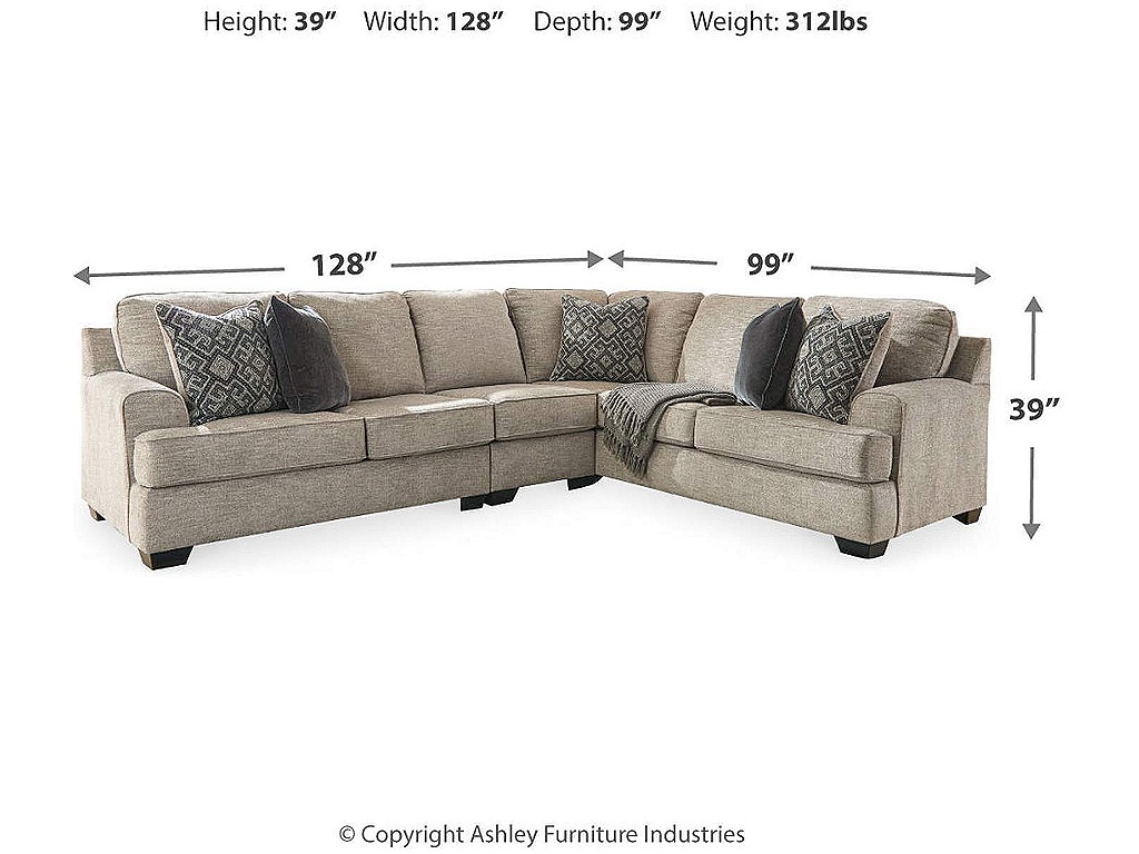 Bovarian 3-Piece Sectional - image 3