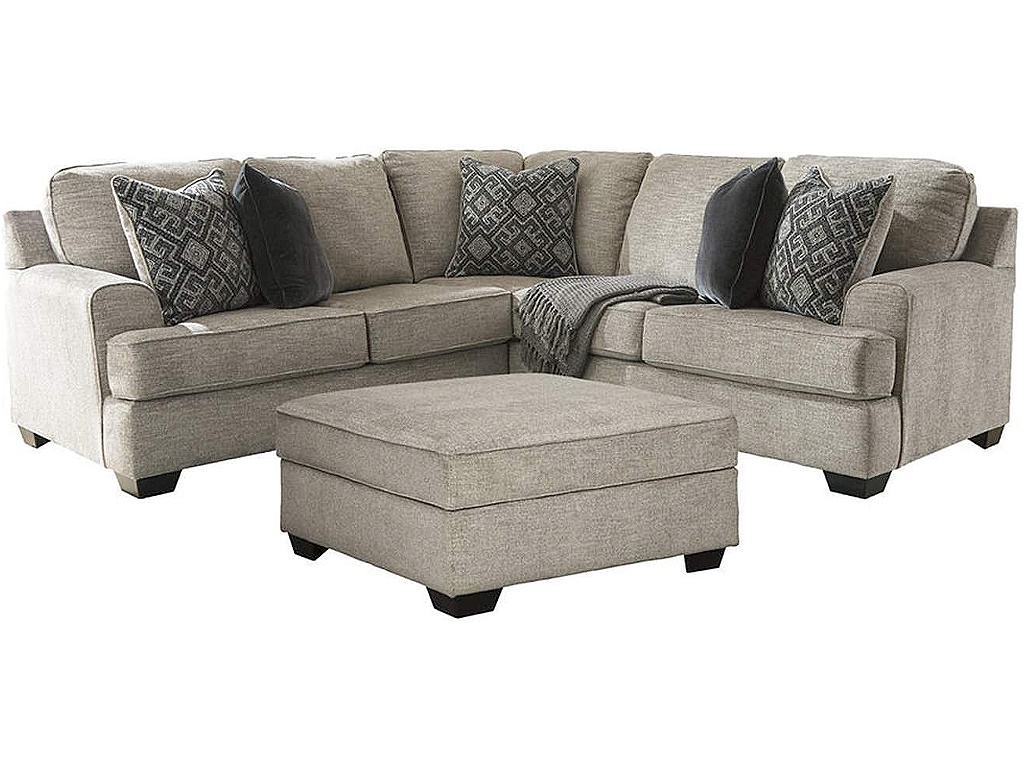 Bovarian 2-Piece Sectional with Ottoman - main image