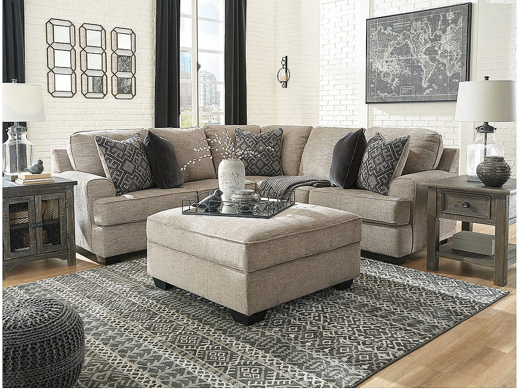 Bovarian 2-Piece Sectional with Ottoman - image 1