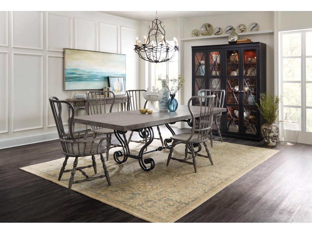 Sanctuary Two-Door Thin Display Cabinet - Ebony - image 5