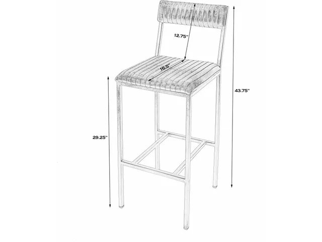 Waco Bar Stool - Alternative View