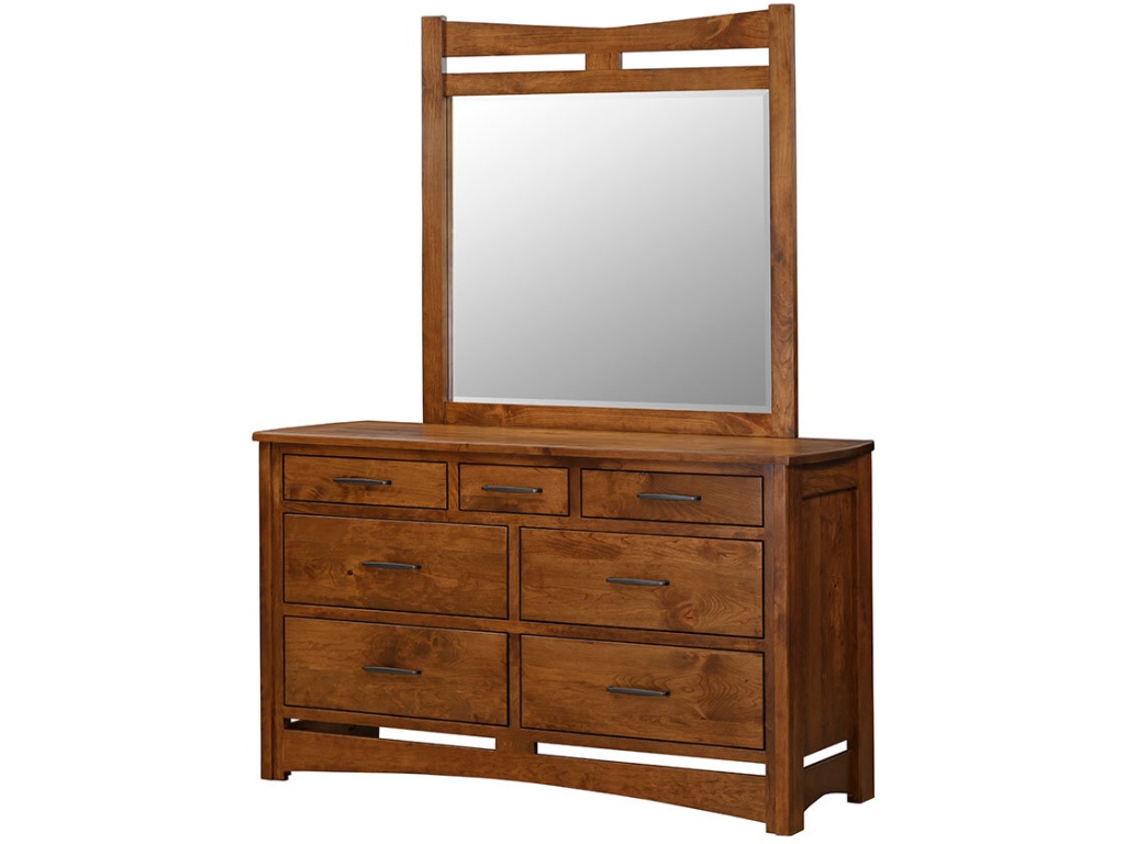 Country Value Woodworks Homestead Triple Dresser Chests And Dresser, alternate view 1