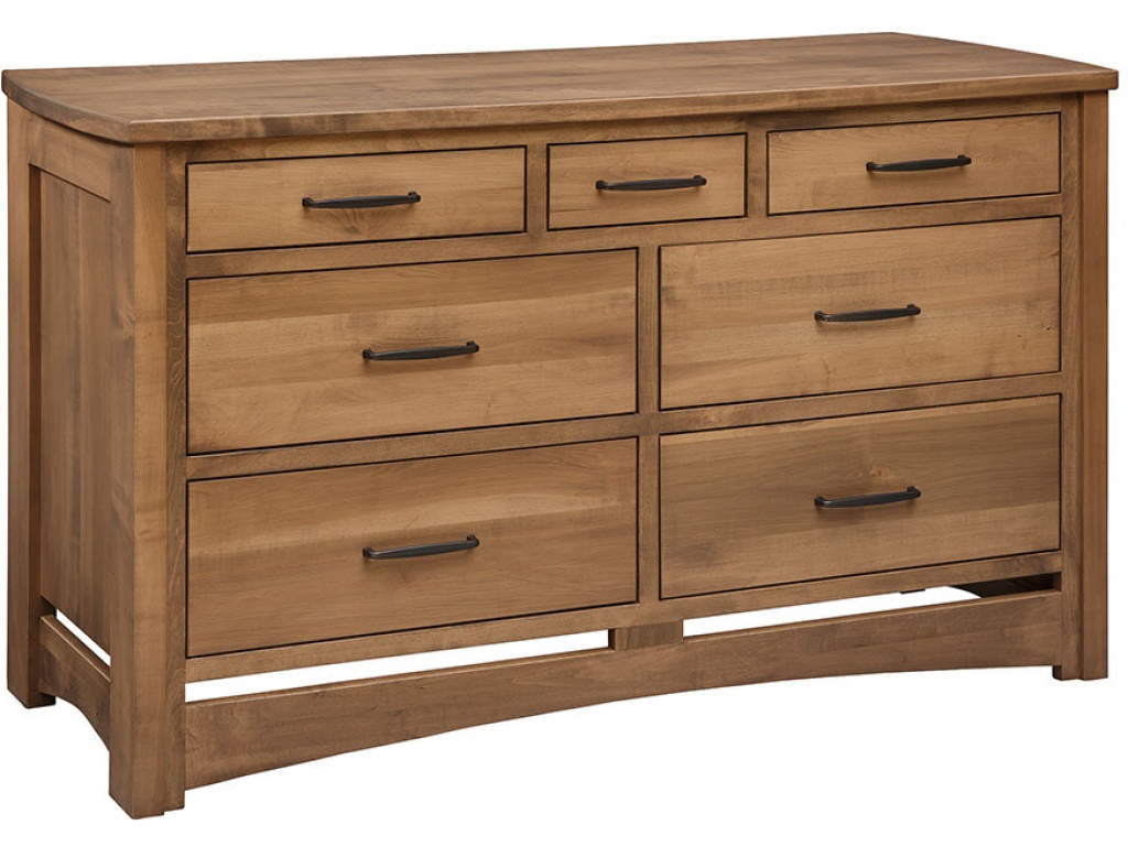 Country Value Woodworks Homestead Triple Dresser Chests And Dresser, primary thumbnail