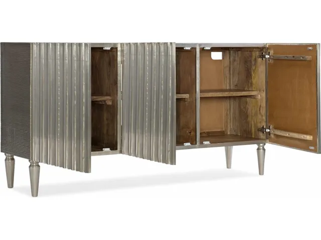 German Silver Entertainment Console