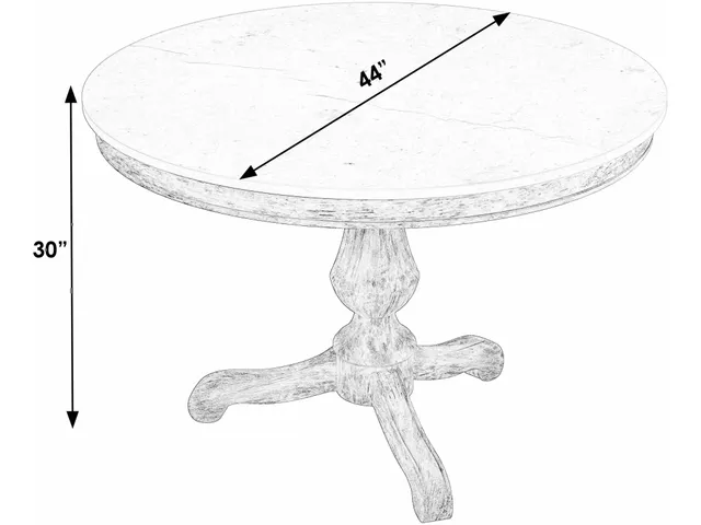 Danielle Dining Table - Alternative View