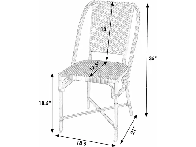 Tobias Outdoor Chair - Alternative View