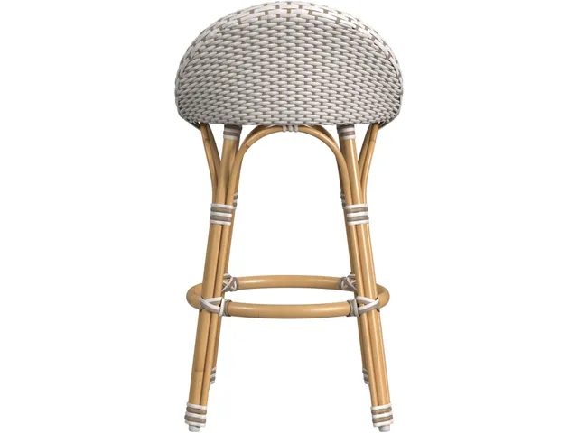 Tobias Outdoor Low Back Counter Stool