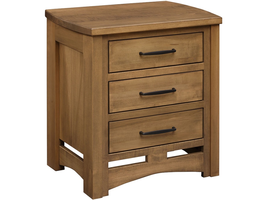 Homestead 3-Drawer Nightstand - main image