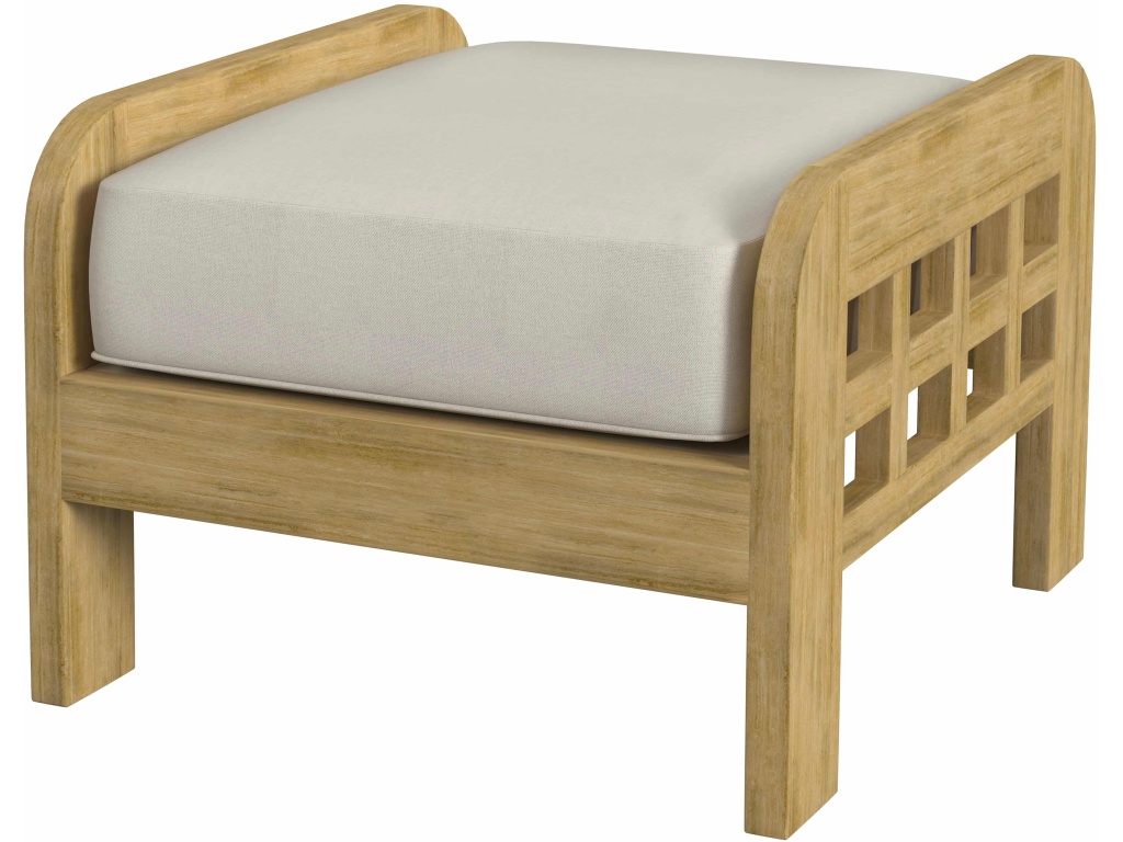 Monhegan Outdoor Ottoman - main image