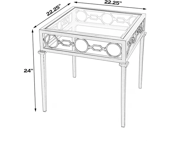 Southport Outdoor End Table