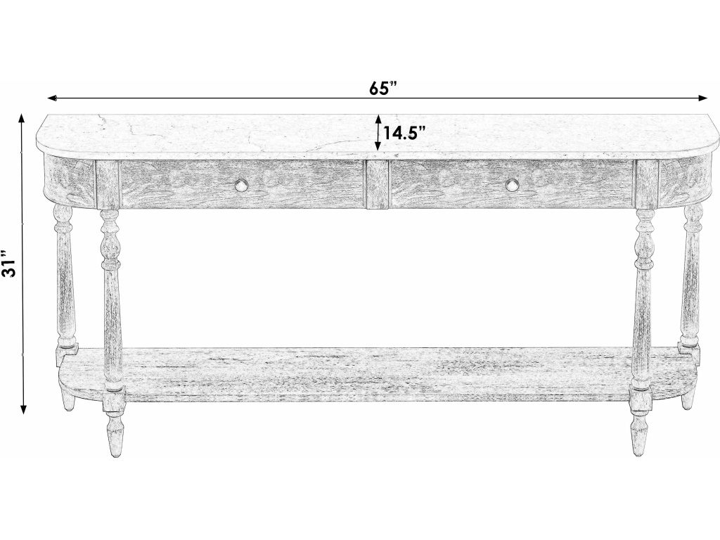Danielle Console Table - image 3