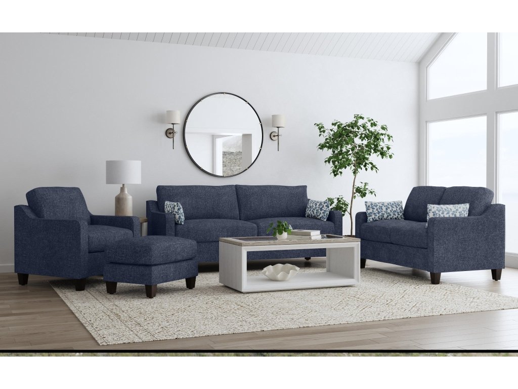 Drew Fabric Ottoman - image 13