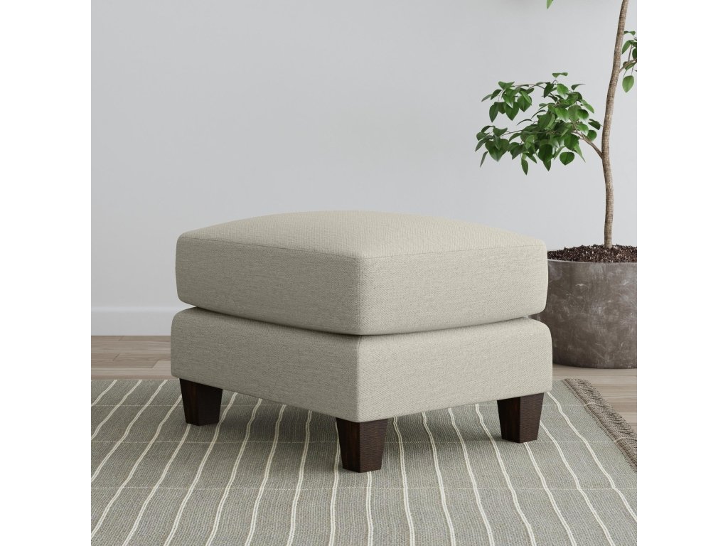 Drew Fabric Ottoman - image 1