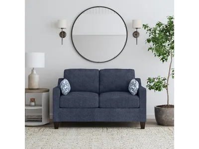 Drew Fabric Loveseat - Alternative View