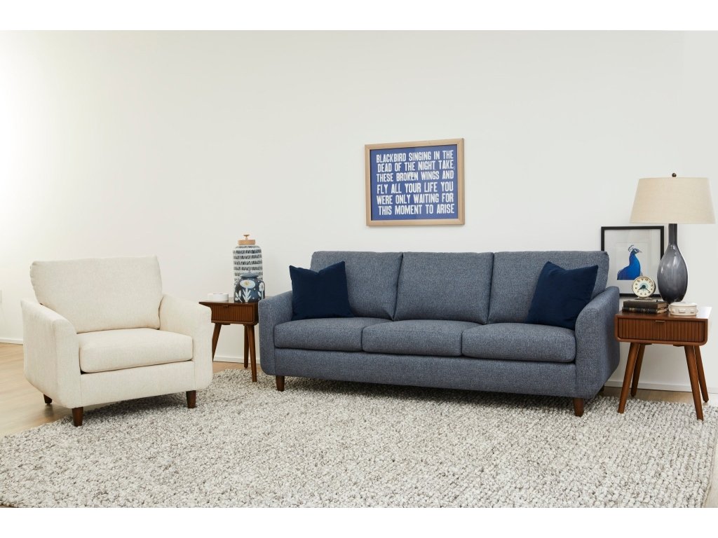 Mia Fabric Sofa - image 9