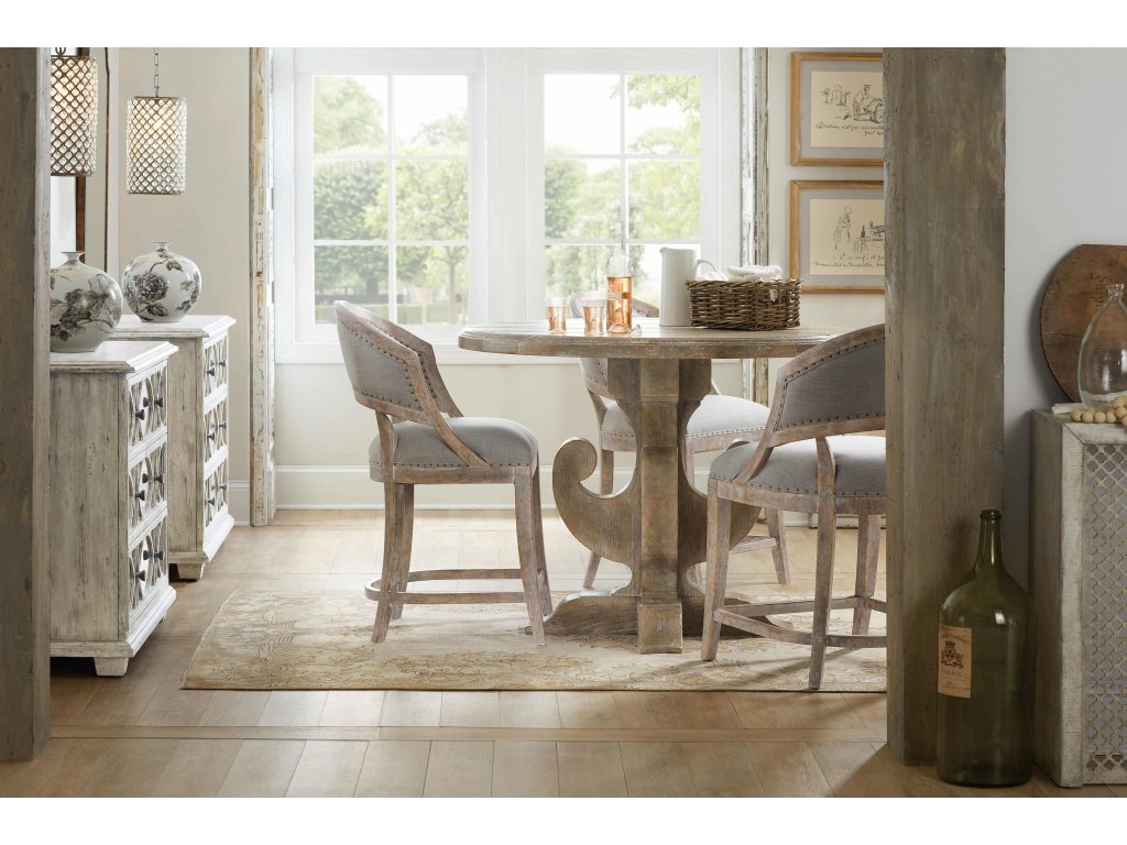 Boheme Garnier Barrel Back Counter Stool - image 3