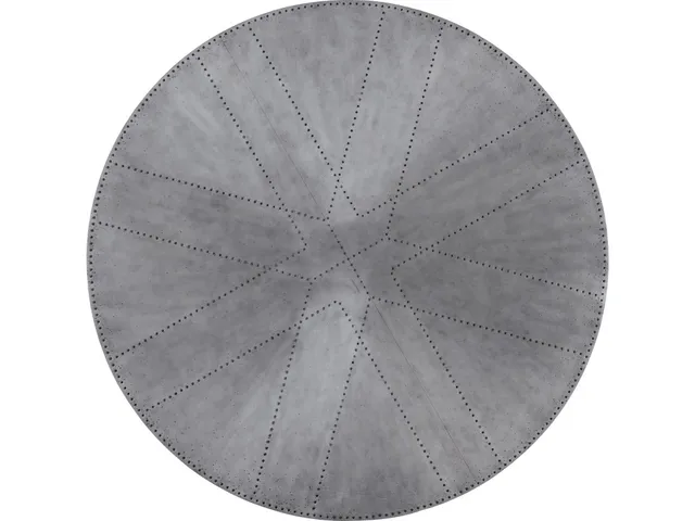 Boheme Ascension 60in Zinc Round Dining Table - Alternative View