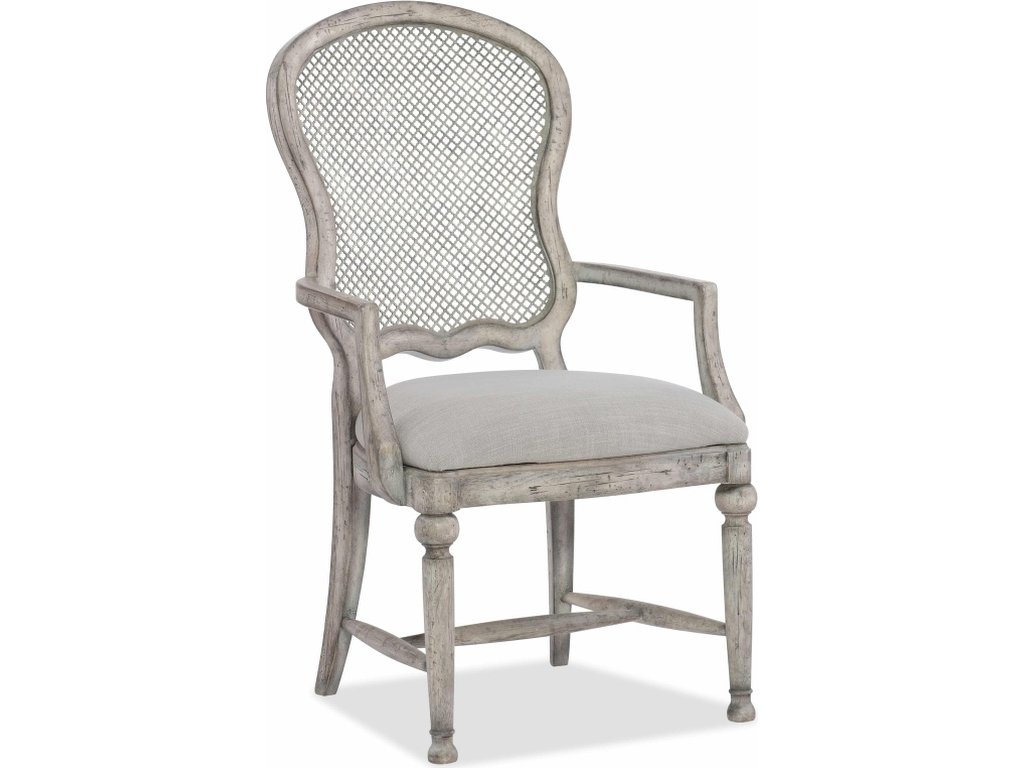 Boheme Gaston Metal Back Arm Chair - 2 per carton/price ea - main image