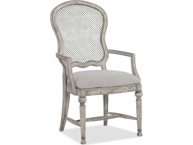 Boheme Gaston Metal Back Arm Chair - 2 per carton/price ea