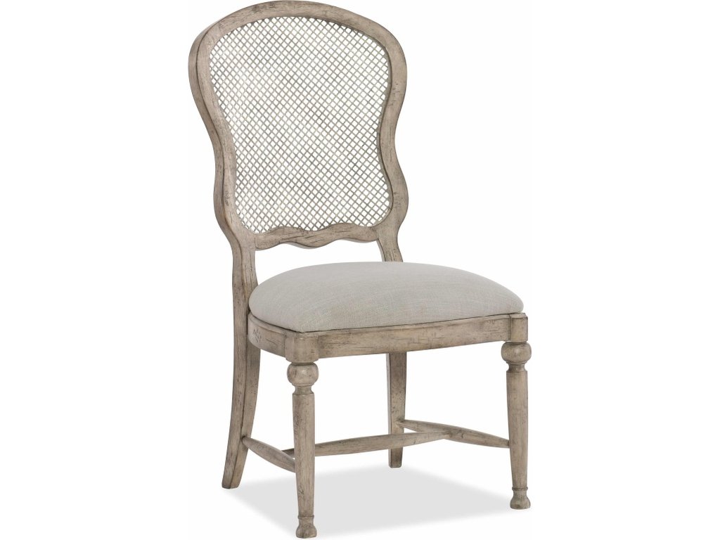 Boheme Gaston Metal Back Side Chair - 2 per carton/price ea - main image