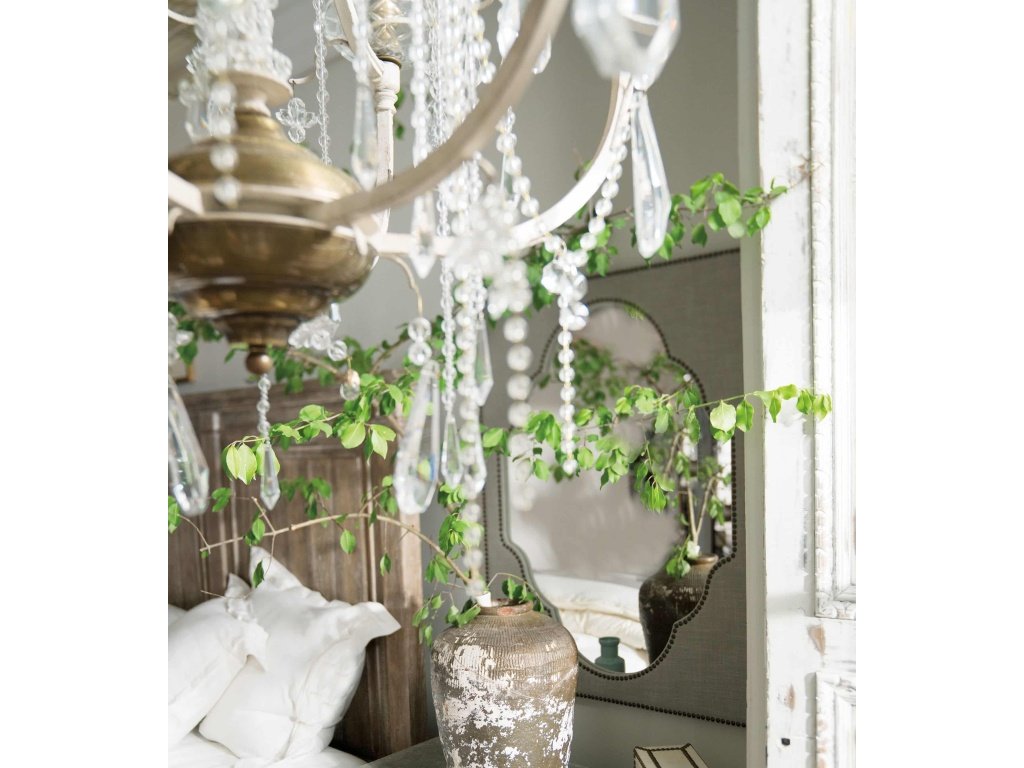 Boheme Nourmand Linen Wrapped Mirror - image 2