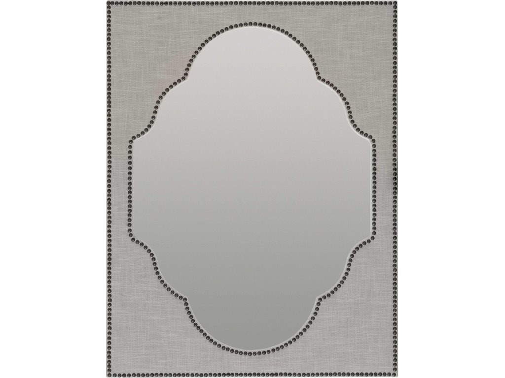 Boheme Nourmand Linen Wrapped Mirror - main image