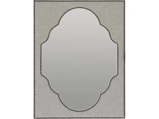 Boheme Nourmand Linen Wrapped Mirror