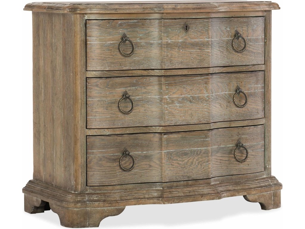 Boheme Bastogne Three-Drawer Nightstand - main image