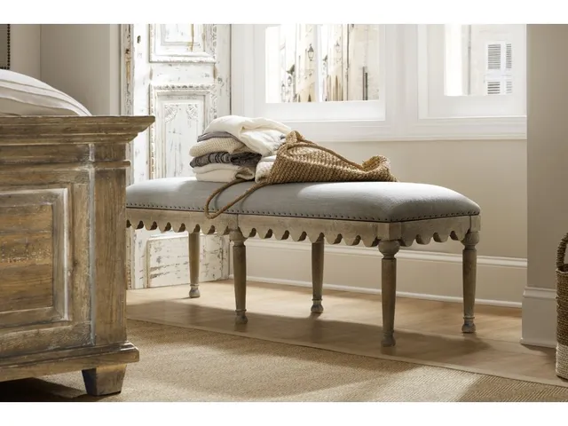 Boheme Madera Bed Bench - Alternative View