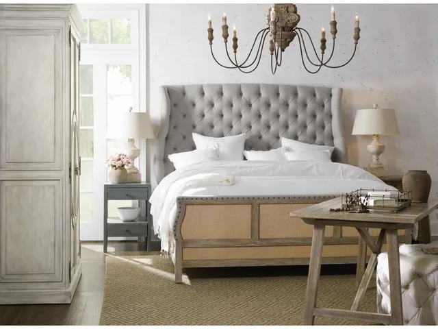Boheme Bon Vivant De-Constructed King Uph Bed - Alternative View