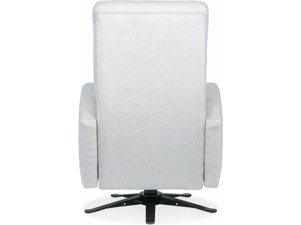 Basil Tufted Back Swivel Recliner - image 1