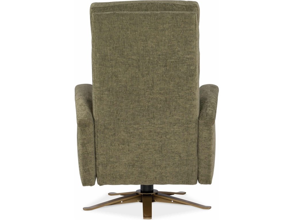 Breck Tufted Back Swivel Recliner - image 1