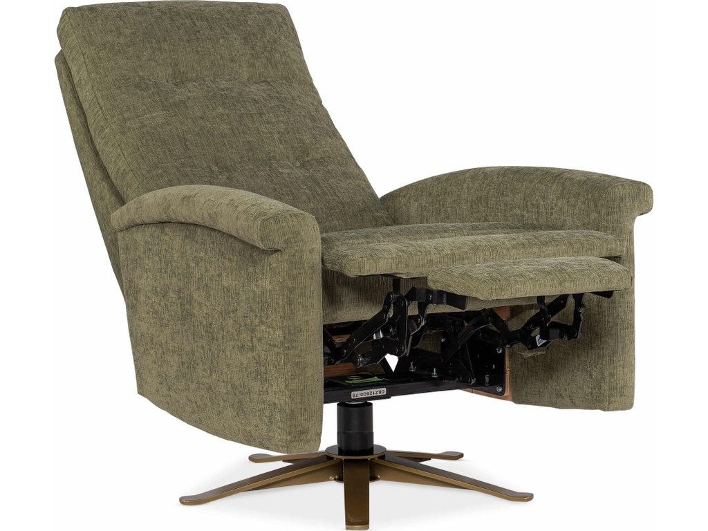 Breck Tufted Back Swivel Recliner - image 2