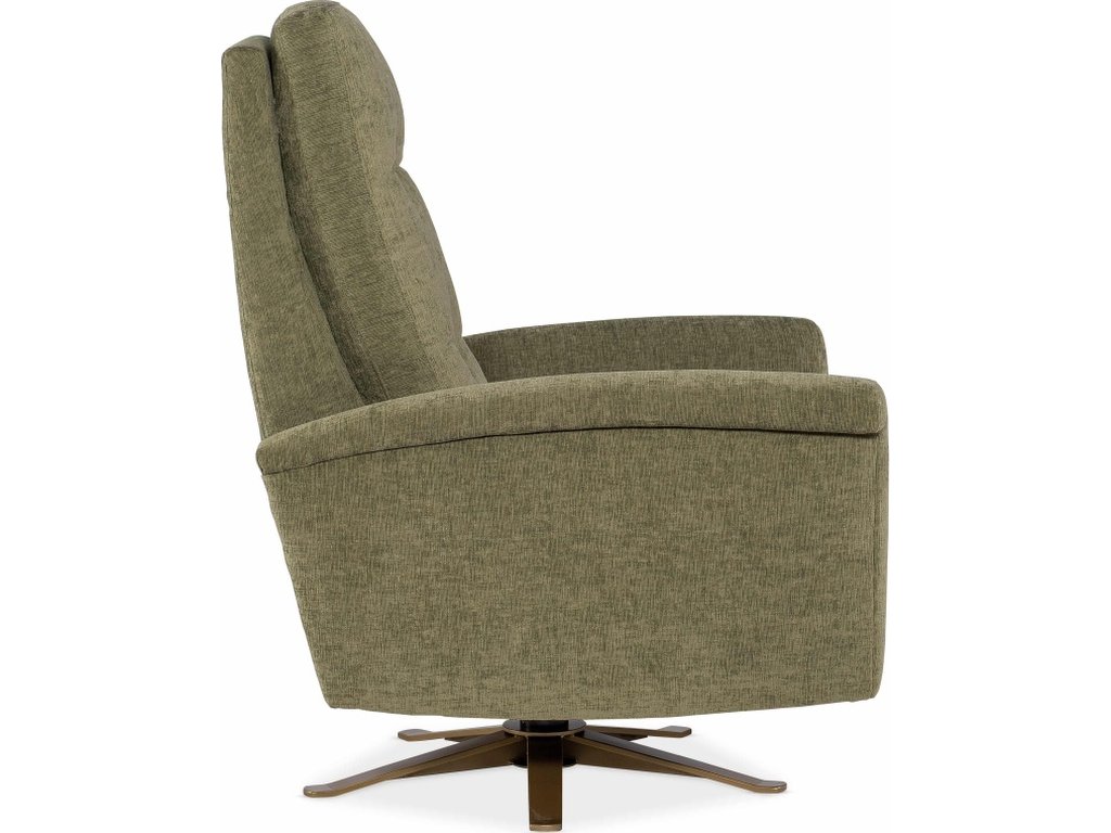 Breck Tufted Back Swivel Recliner - image 4