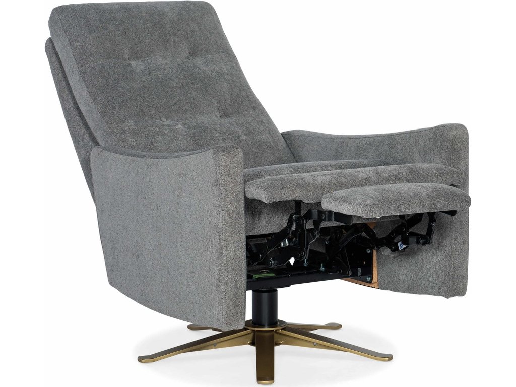 Baylen Tufted Back Swivel Recliner - image 2