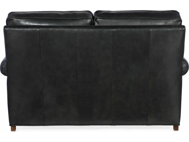 Reddish Stationary Loveseat 8-Way Hand Tie - Alternative View