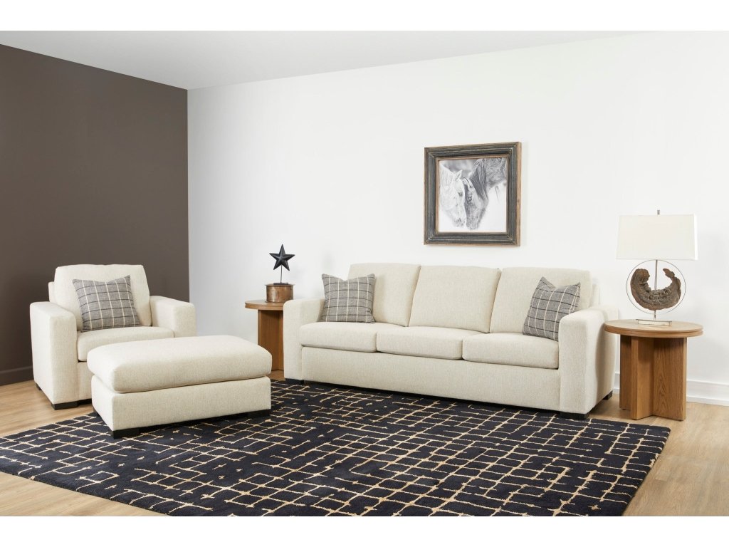 Oliver Fabric Sofa - image 7