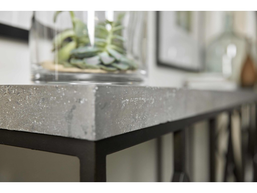 Ciao Bella Metal and Faux Concrete Console Table - image 2